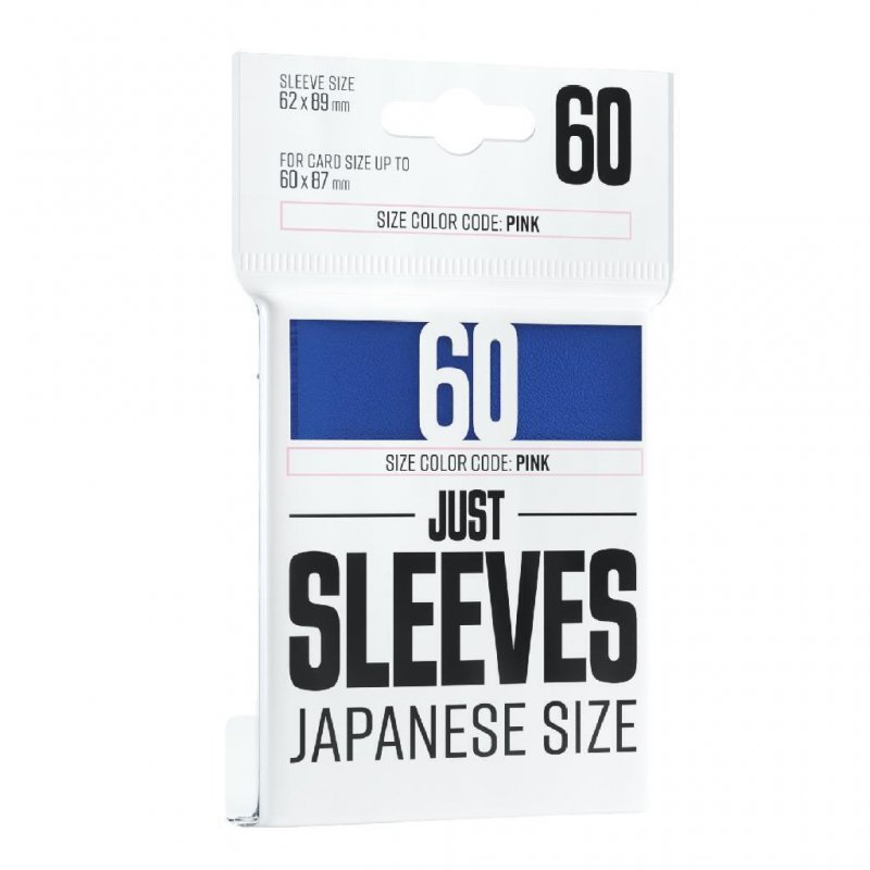 Japanese Sleeves - Blue - 60CT - Just Sleeves